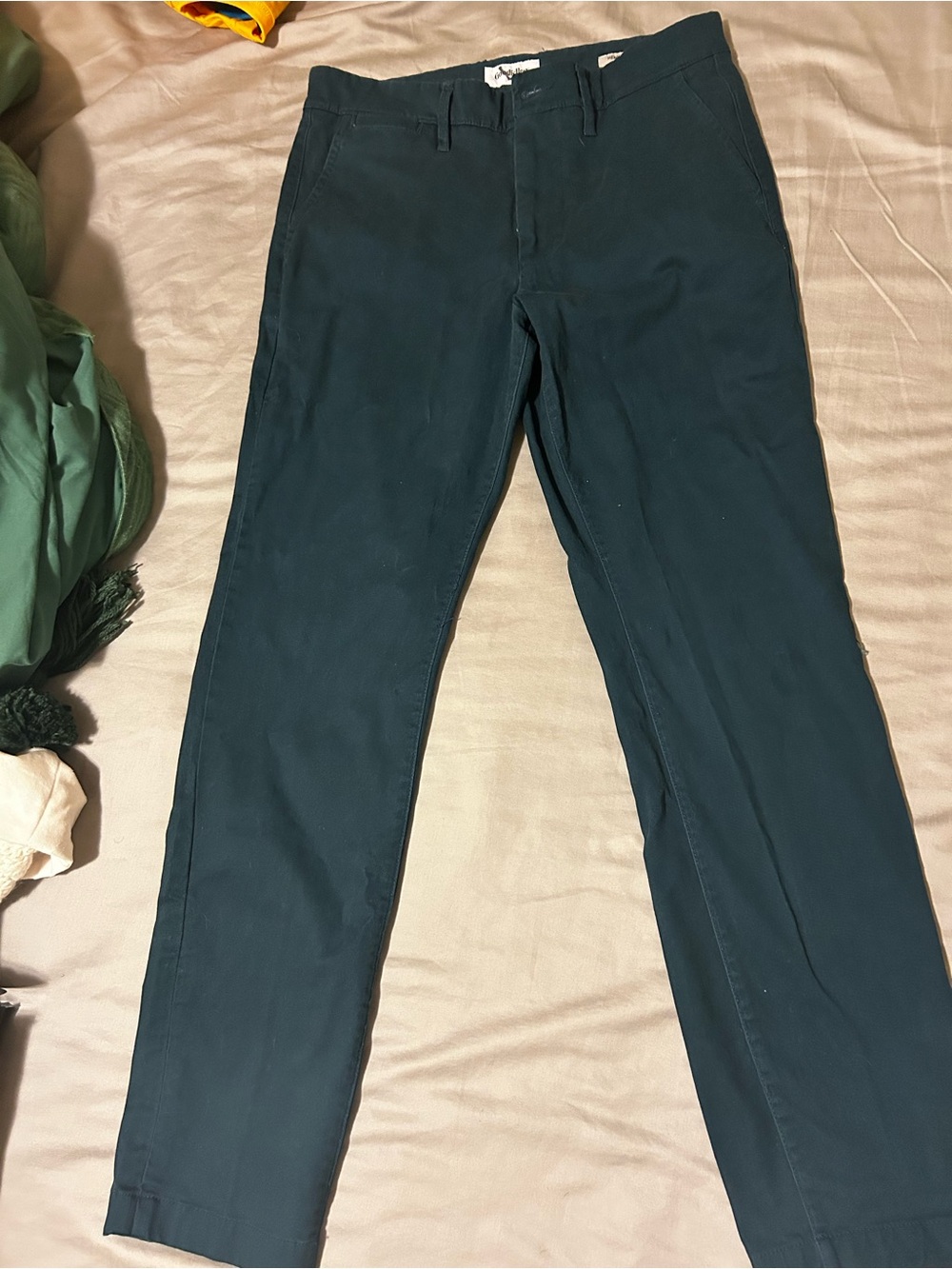 Goodfellow & Co Dark Teal Chino Pants(Size 30Wx30L)